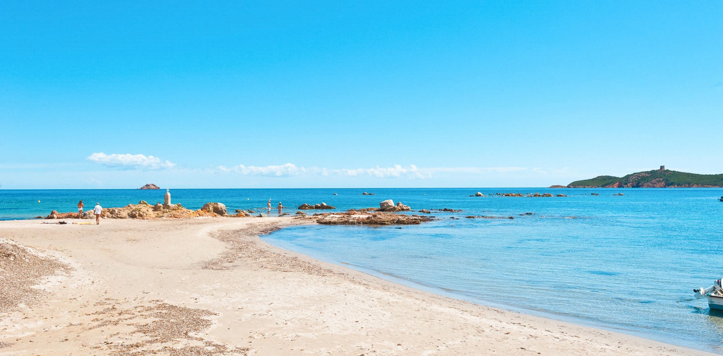 La spiaggia del Pinarello vicino al nostro residence 4 stelle a Porto-Vecchio