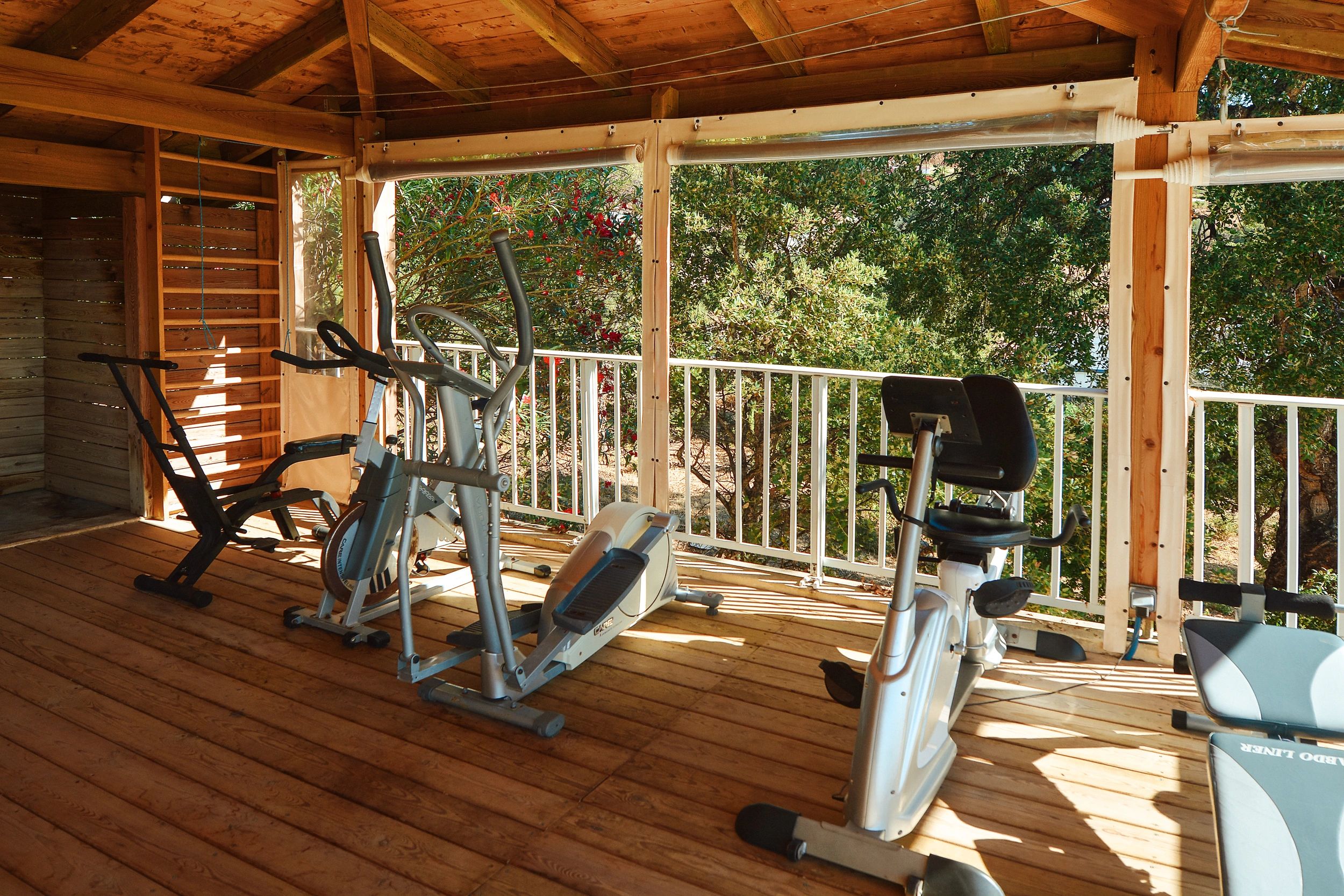 Gym in our 4-star Chiar' Di Luna residence